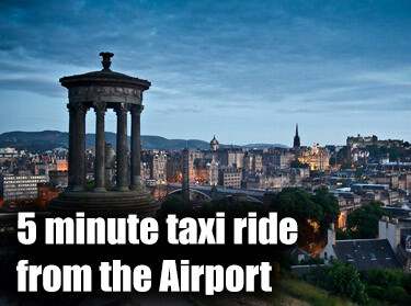 Our Edinburgh branch is only 5 mins away from Edinburgh Airport